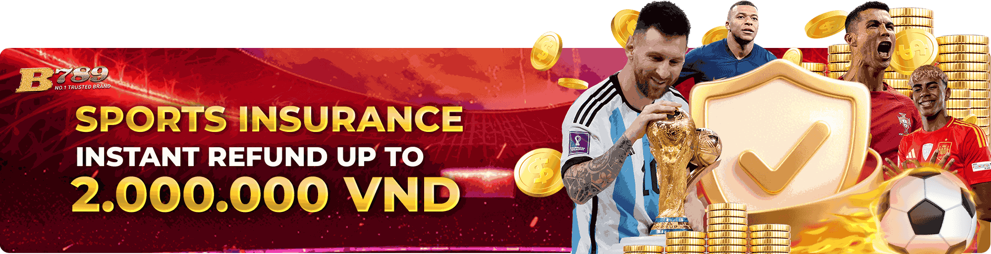 Bảo hiểm thể thao 50%