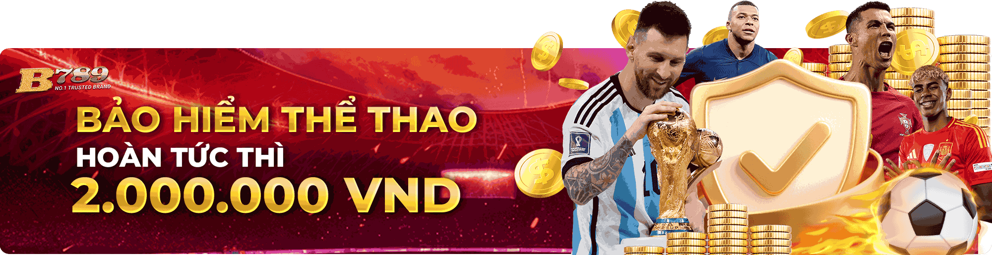 Bảo hiểm thể thao 50%