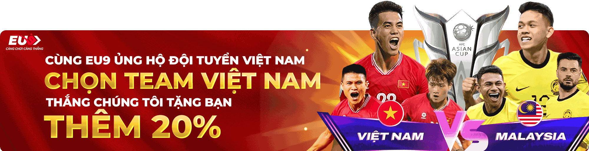 TẶNG 20% VN THẮNG