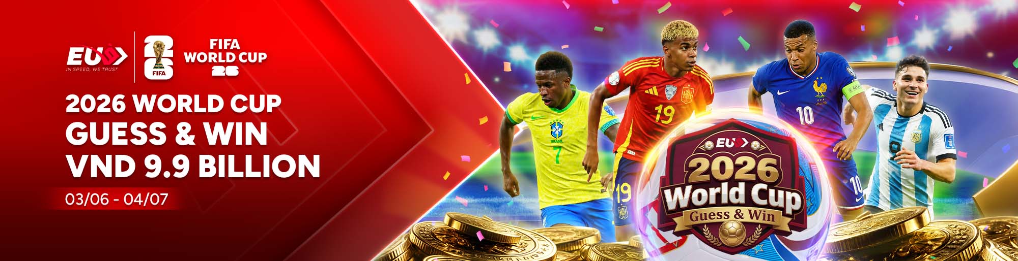 BẮT KÈO WORLD CUP RINH QUÀ CỰC ĐÃ 9.9 TỶ
